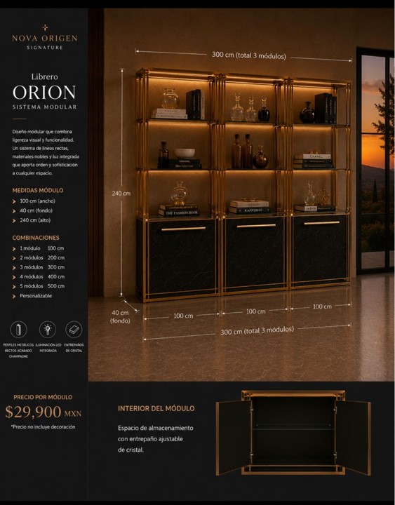 Librero SM Orion